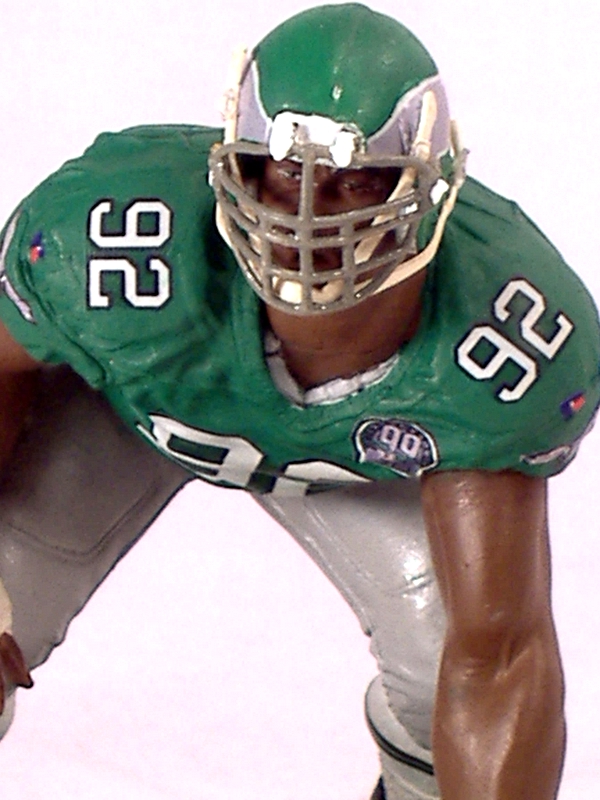 Reggie White 1, Philadelphia Eagles, Hall of Fame « Play Action Customs