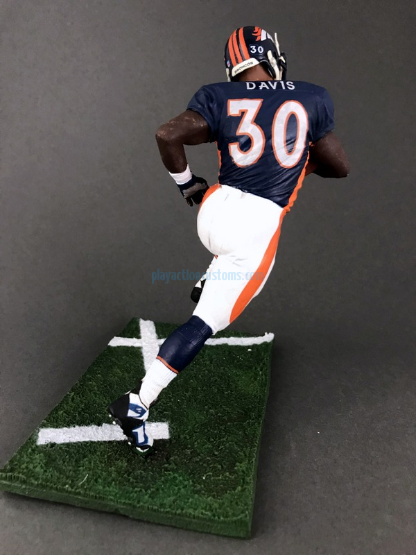 Terrell Davis 6, Denver Broncos, Super Bowl XXXII – Play Action Customs