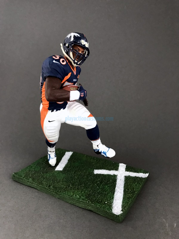 Terrell Davis 6, Denver Broncos, Super Bowl XXXII – Play Action Customs