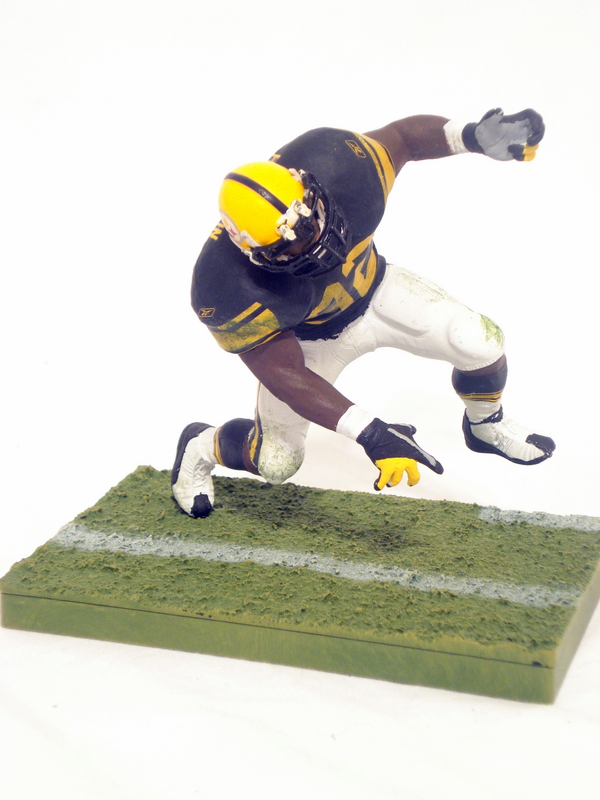 James Harrison Pittsburgh Steelers Jersey Custom 6” Mcfarlane Figure Football 