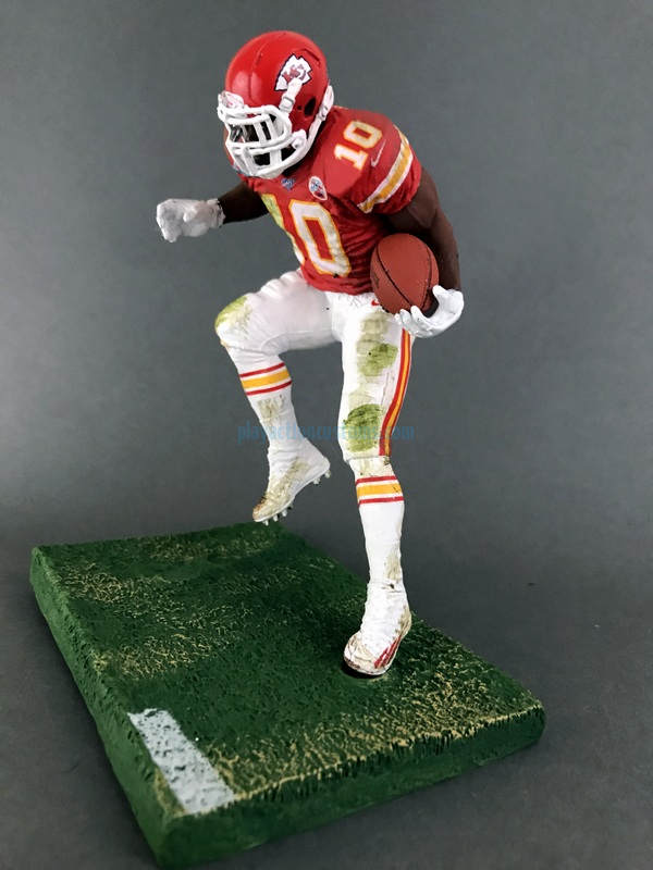 Tyreek Hill Kansas City Chiefs Jersey Custom 6” Mcfarlane Figure Football 