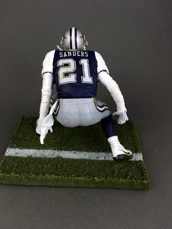 Deion Sanders Dallas Cowboys Jersey Custom 6” Mcfarlane Figure Football 