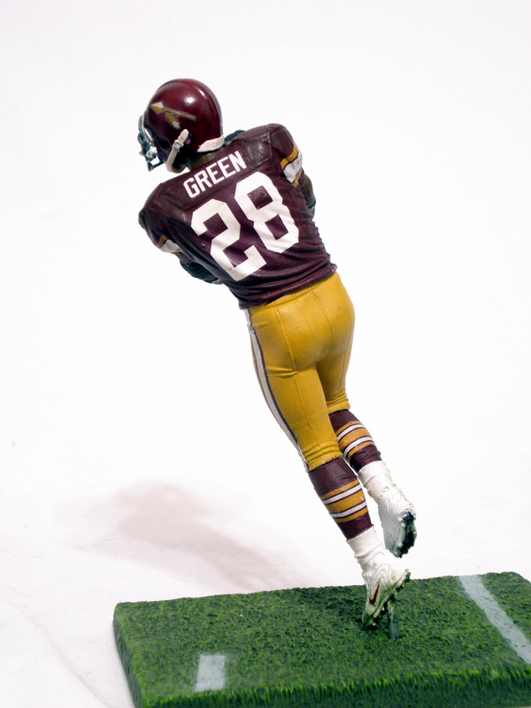 Darrell Green Washington Redskins Jersey Custom 6” Mcfarlane Figure Football 