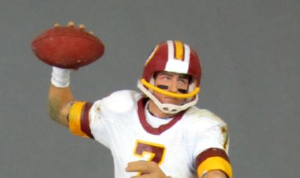 Joe Theismann Washington Redskins Jersey Custom 6" Mcfarlane Figure 